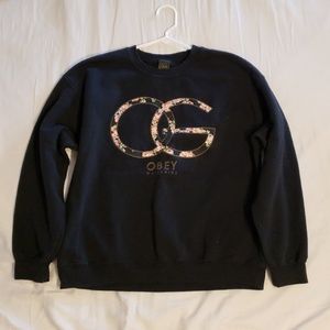 OBEY Womens Crew Sweatshirt